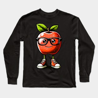 Funny Cartoon Design Long Sleeve T-Shirt